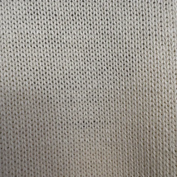 Vintage Susan Ed’s Preppy Ivory Knit Sweater Vest Sz Lg - Picture 10 of 12